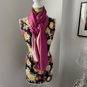 100% Silk Scarf from India - 2 tones